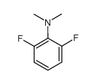 2,6-difluoro-N,N-dimethylaniline结构式