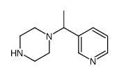 Piperazine, 1-[1-(3-pyridinyl)ethyl]- (9CI)结构式