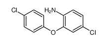 4-chloro-2-(4-chlorophenoxy)aniline Structure