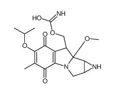 7-Isopropoxy-7-demethoxymitomycin A结构式