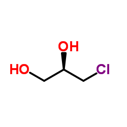 (R)-3-Chloro-1,2-propanediol Structure