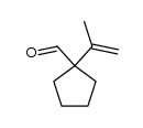 1-(prop-1-en-2-yl)cyclopentanecarbaldehyde结构式