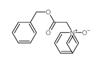 Glycine, N-(phenylmethylene)-, phenylmethyl ester, N-oxide结构式