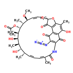 3-Azido-1,4-dideoxy-1,4-dihydro-1,4-dioxorifamycin picture