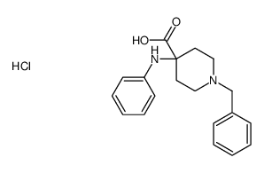 1-benzyl-4-(phenylamino)piperidine-4-carboxylic acid monohydrochloride picture