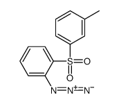 1-azido-2-(3-methylphenyl)sulfonylbenzene结构式
