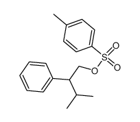 2- Isopropyl-2-phenylaethyl-p-toluolsulfonat Structure