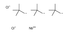 dichloroniobium,2-methanidyl-2-methylpropane结构式