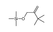 (3,3-dimethyl-2-methylidenebutoxy)-trimethylsilane结构式