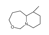 (5aR,6R)-6-methyl-3,4,5,5a,6,7,8,9-octahydro-1H-pyrido[1,2-c][1,3]oxazepine结构式