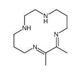 2,3-dimethyl-1,4,8,11-tetrazacyclotetradeca-1,3-diene结构式