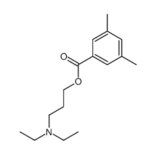 3-(diethylamino)propyl 3,5-dimethylbenzoate Structure