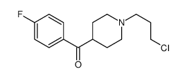 [1-(3-chloropropyl)piperidin-4-yl]-(4-fluorophenyl)methanone Structure