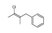 ((Z)-3-Chloro-2-methyl-but-2-enyl)-benzene Structure