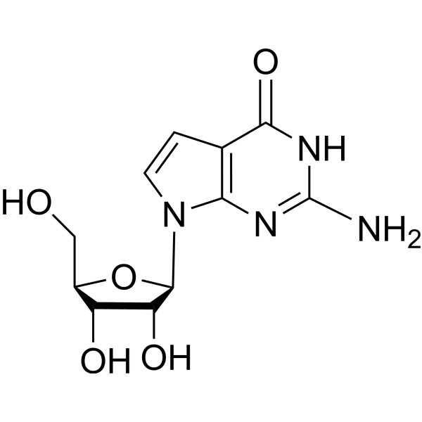 7-deazaguanosine Structure