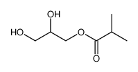 1-O-(isobutyryl)glycerol Structure