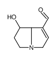 7-hydroxy-5,6,7,8-tetrahydro-3H-pyrrolizine-1-carbaldehyde结构式