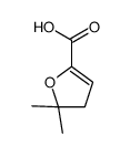 2,2-dimethyl-3H-furan-5-carboxylic acid结构式