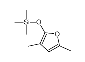 (3,5-dimethylfuran-2-yl)oxy-trimethylsilane结构式