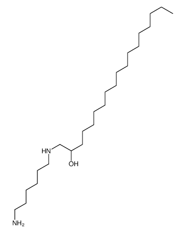 1-(6-aminohexylamino)octadecan-2-ol Structure