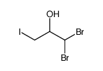 1,1-dibromo-3-iodopropan-2-ol Structure