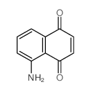 5-氨基萘-1,4-二酮结构式