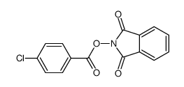 (1,3-dioxoisoindol-2-yl) 4-chlorobenzoate结构式