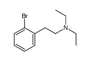 2-(2-bromophenyl)-N,N-diethylethanamine结构式