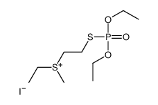 2-diethoxyphosphorylsulfanylethyl-ethyl-methylsulfanium,iodide结构式