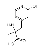 4-Pyridinepropanoicacid,-alpha--amino-1,2-dihydro--alpha--methyl-2-oxo-(9CI) picture