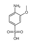 3-methoxysulphanilic acid Structure