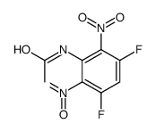 N-(3,5-difluoro-2,6-dinitrophenyl)acetamide结构式