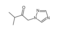 3-Methyl-1-((1H)-1,2,4-triazol-1-yl)-2-butanone结构式