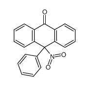 10-nitro-10-phenyl-anthrone Structure