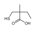 2-methyl-2-(sulfanylmethyl)butanoic acid Structure