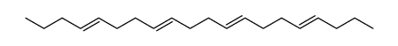 eicosa-4,8,12,16-tetraene Structure