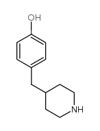 4-(piperidin-4-ylmethyl)phenol Structure