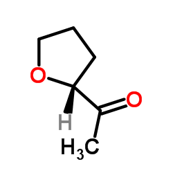 1-[(2R)-四氢-2-呋喃基]乙酮结构式