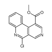 methyl 5-chlorobenzo[c][2,7]naphthyridine-1-carboxylate结构式