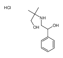 2-[(2-hydroxy-2-phenylethyl)amino]-2-methylpropan-1-ol,hydrochloride结构式