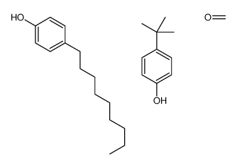 4-tert-butylphenol,formaldehyde,4-nonylphenol Structure