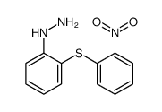 [2-(2-nitrophenyl)sulfanylphenyl]hydrazine结构式