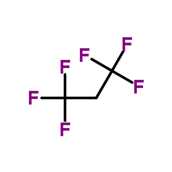 1,1,1,3,3,3-Hexafluoropropane Structure