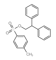 1-(2,2-diphenylethoxysulfonyl)-4-methyl-benzene Structure