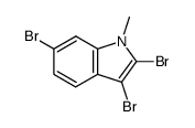 2,3,6-tribromo-1-methyl-1H-indole Structure
