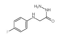 Glycine,N-(4-fluorophenyl)-, hydrazide结构式