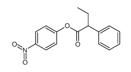 phenyl-2 butyrate de p-nitrophenyle结构式