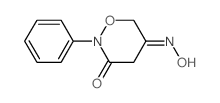 5-hydroxyimino-2-phenyl-oxazinan-3-one结构式