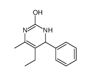 2(1H)-Pyrimidinone,5-ethyl-3,4-dihydro-6-methyl-4-phenyl-(9CI) picture