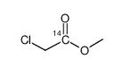 methyl chloroacetate, [1-14c] Structure